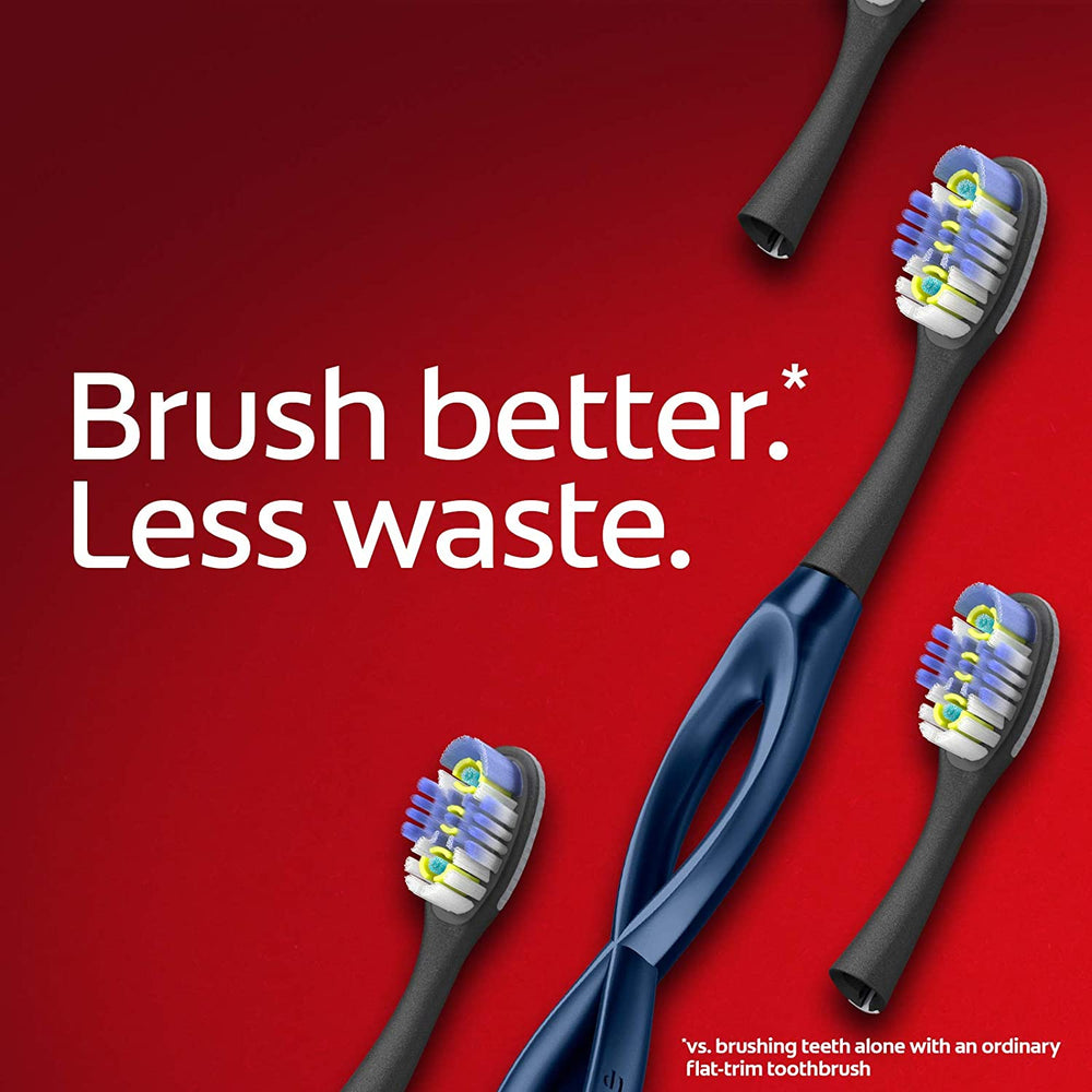 Keep Soft Manual Toothbrush with 2 Deep Clean Floss-Tip Brush Heads –  Colgate Direct